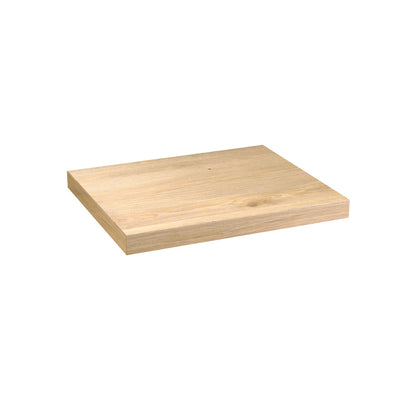 Fairford Linea Oak 600mm Wall Hung Vanity Shelf
