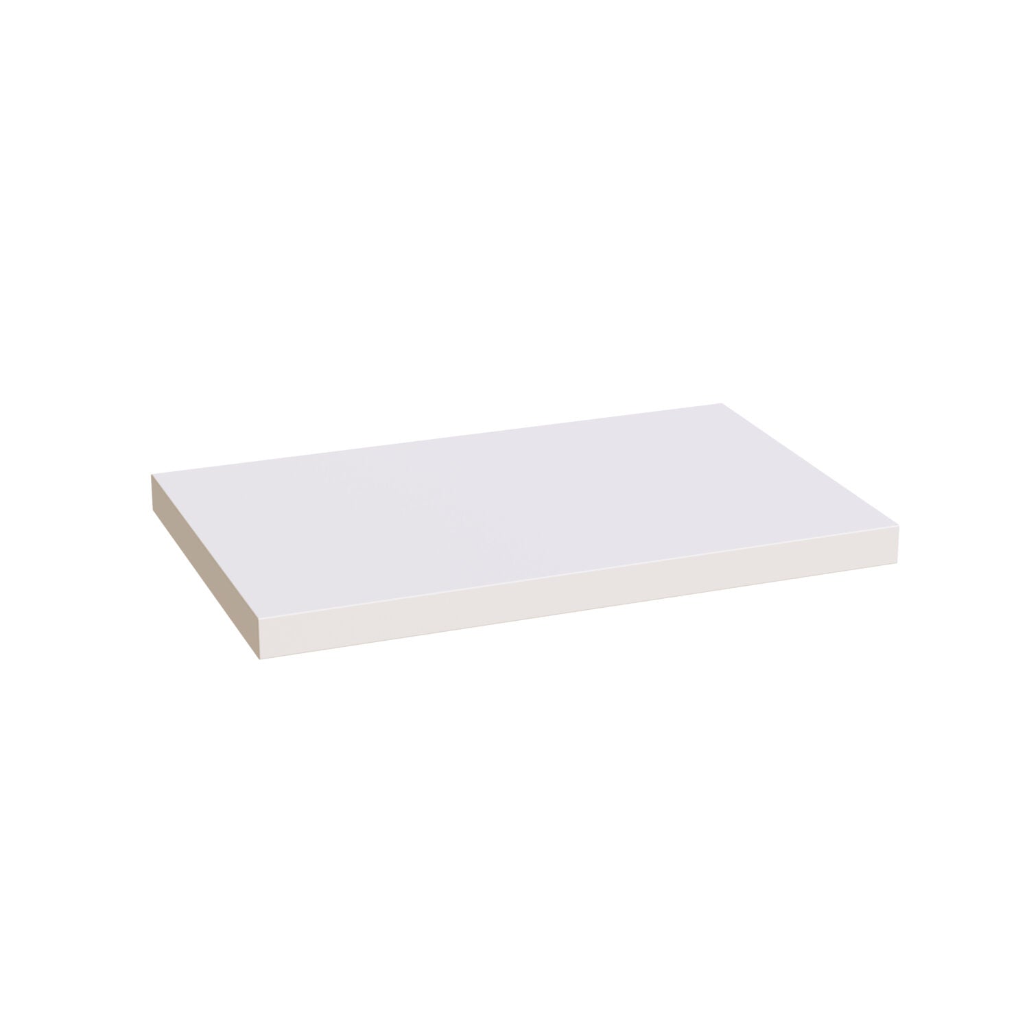 Fairford Linea Gloss White 800mm Wall Hung Vanity Shelf