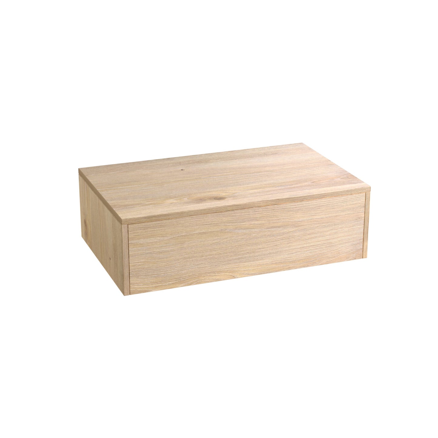 Fairford Linea Oak 800mm Wall Hung Vanity Shelf