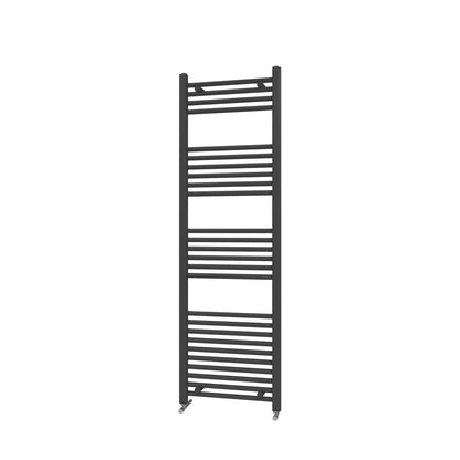 Fairford 600 x 1600mm Straight Matt Black Towel Rail
