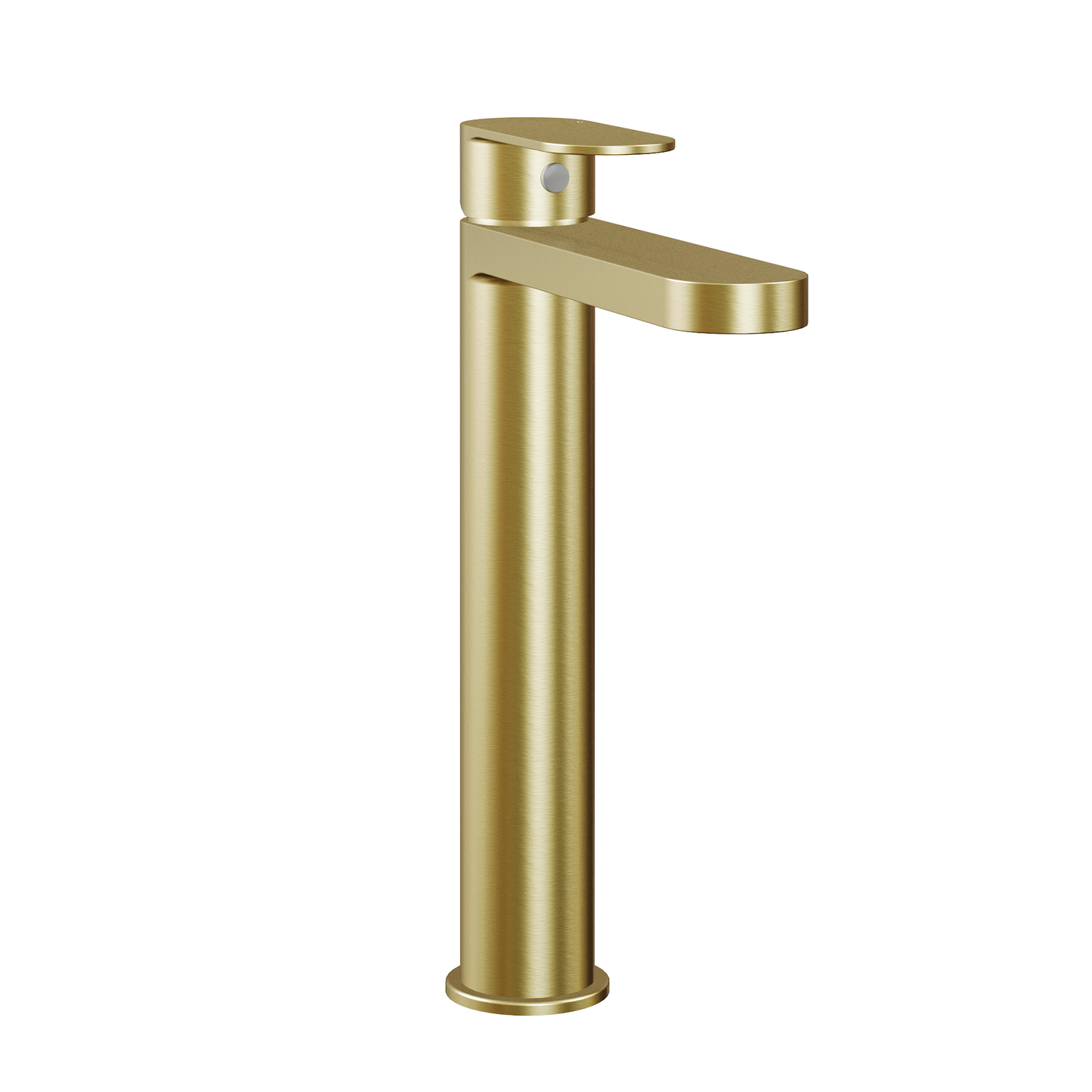 Fairford Sienne Brushed Brass High Rise Basin Mixer