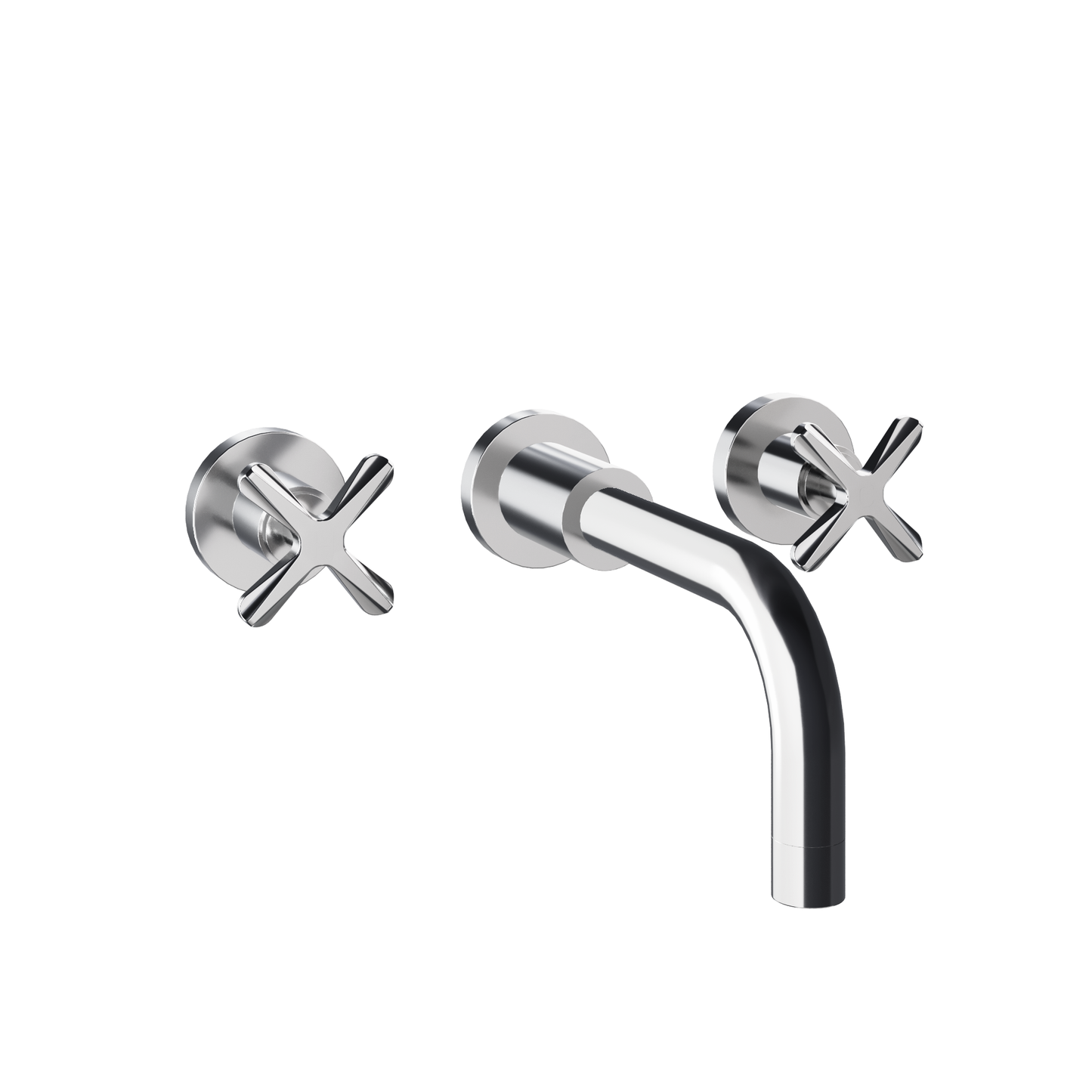 Fairford Verso 3 Hole Wall Mounted Basin Mixer