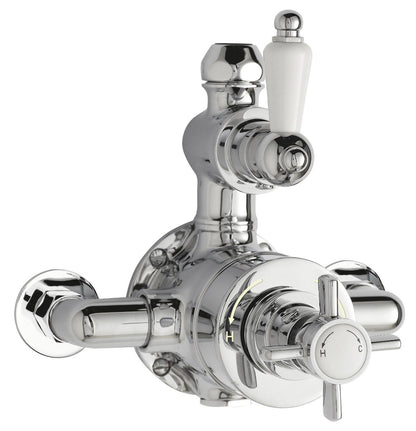 Fairford Bolsover Exposed Thermostatic Shower Valve with Diverter, 2 Outlet