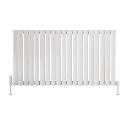 Fairford Apex White Designer Radiator 600mm X 1121mm