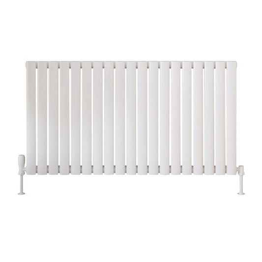 Fairford Apex White Designer Radiator 600mm X 1121mm