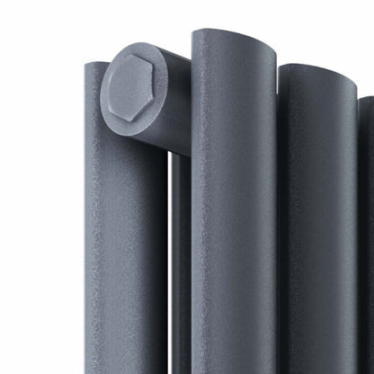 Fairford Apex Anthracite Double Designer Radiator 600mm X 994mm
