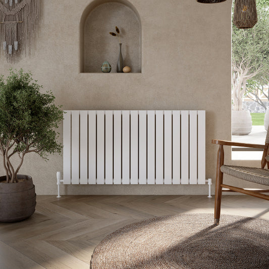 Fairford Apex White Designer Radiator 600mm X 944mm