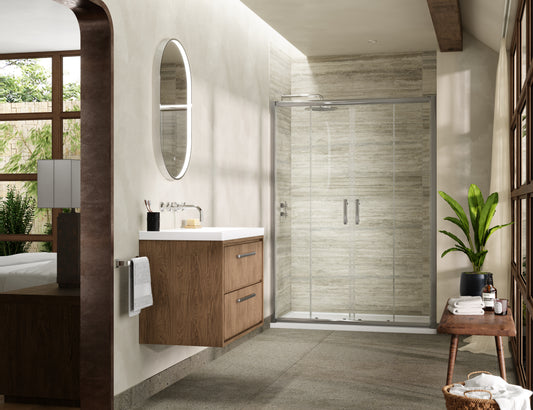 Fairford 6mm, 1700mm Sliding Double Shower Door