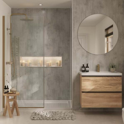 Hydraset Arctic Stone 1200 x 2400 Square Edge Wall Panel