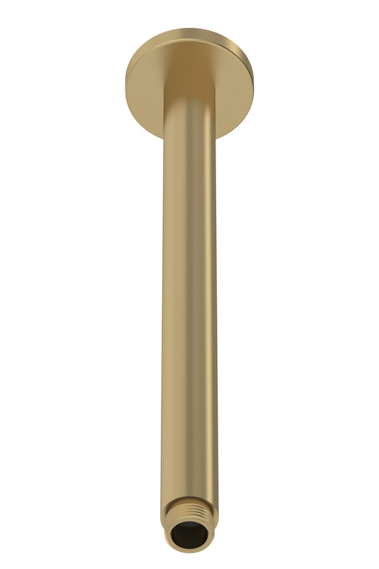 Fairford Element 5 Brushed Brass 300mm Ceiling Mounted Arm