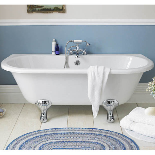 Fairford Warkworth 1700mm Freestanding Baths - Various Feet Options-Deacon Feet