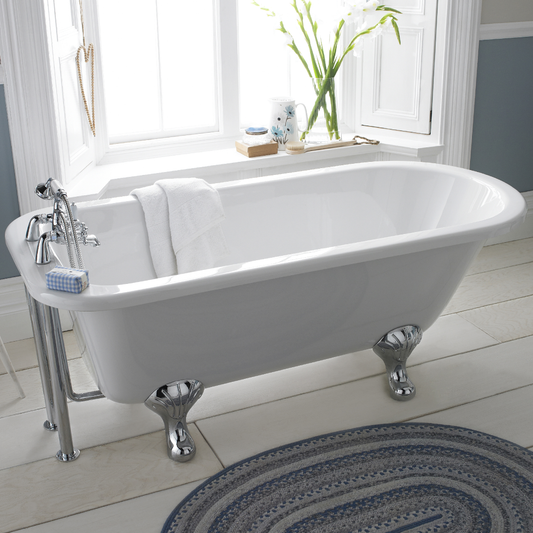 Fairford Kenilworth 1700mm Freestanding Baths - Various Feet Options-Deacon Feet