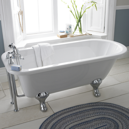 Fairford Kenilworth 1700mm Freestanding Baths - Various Feet Options-Corbel Feet