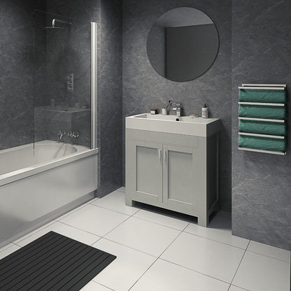 Hydraset Black Bonito Square Edge 2400 x 1200