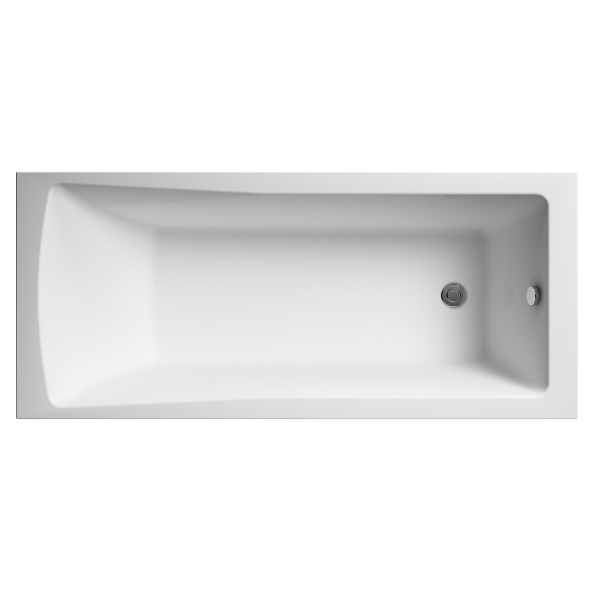 Fairford Dunsford Pro Reinforced 1700 x 700mm Single Ended Straight Bath