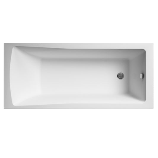 Fairford Dunsford Pro Reinforced 1700 x 750mm Single Ended Straight Bath