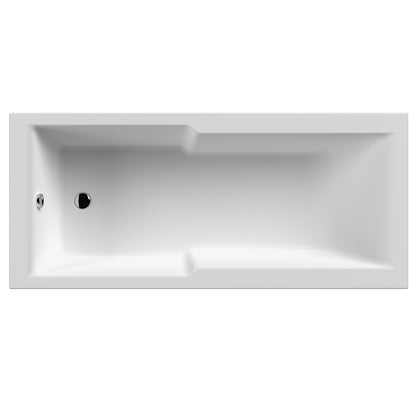 Fairford Pro Reinforced 1700 x 750mm Straight Shower Bath
