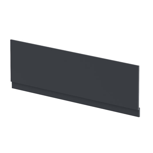 Fairford Satin Anthracite 1800mm Bath Panel with Plinth