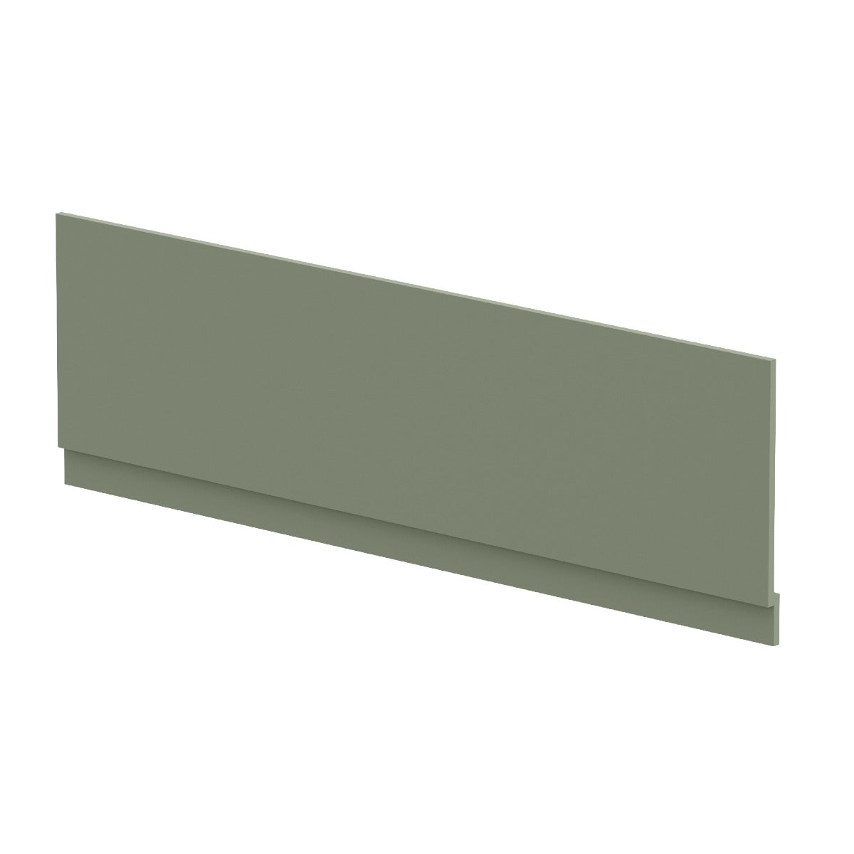 Fairford Satin Green 1800mm Bath Panel with Plinth