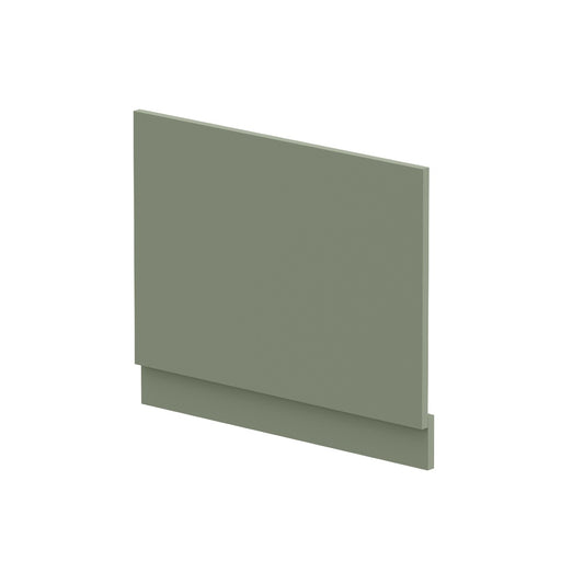 Fairford Satin Green 700mm Bath End Panel with Plinth