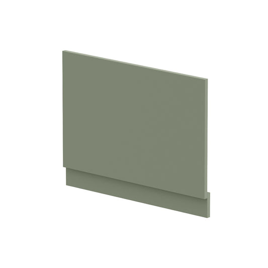 Fairford Satin Green 750mm Bath End Panel with Plinth
