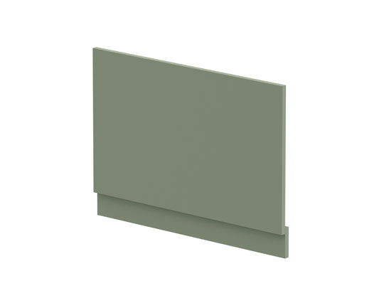 Fairford Satin Green 800mm Bath End Panel with Plinth