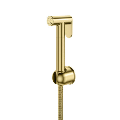 Fairford Element 7 Brushed Brass Douche Handset, Hose & Hold