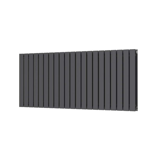 Fairford Bravo Anthracite Double Designer Radiator 600mm X 1430mm