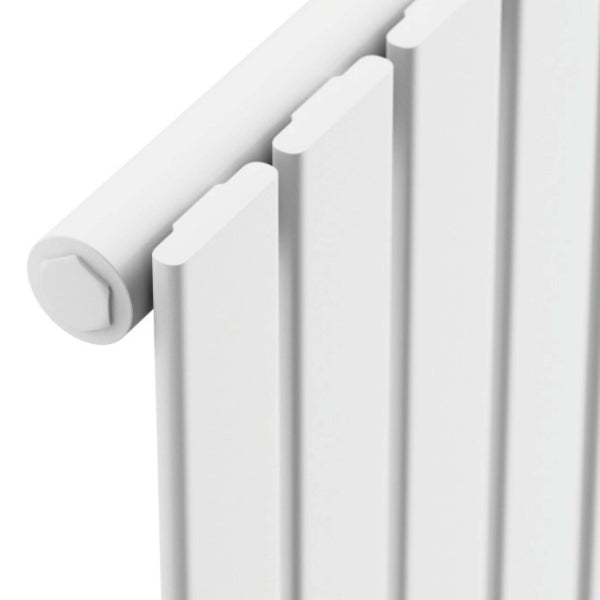 Fairford Bravo White Designer Radiator 600mm X 1430mm