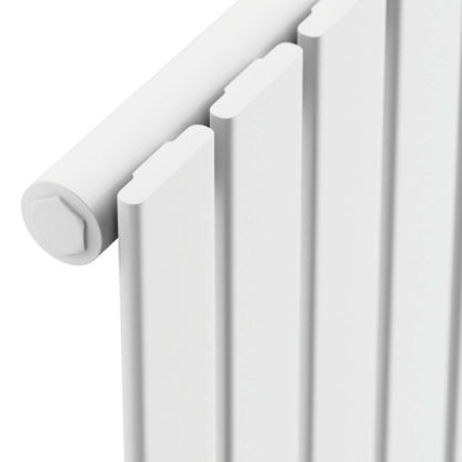 Fairford Bravo White Designer Radiator 600mm X 1430mm