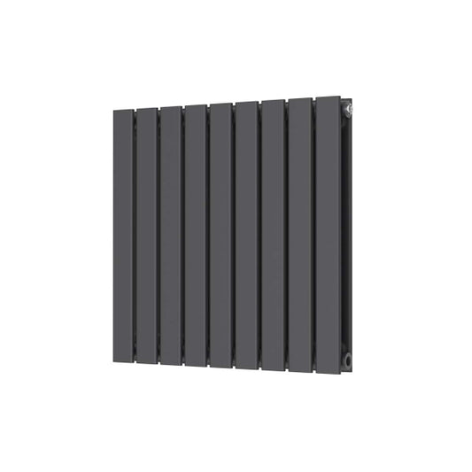 Fairford Bravo Anthracite Double Designer Radiator 600mm X 614mm