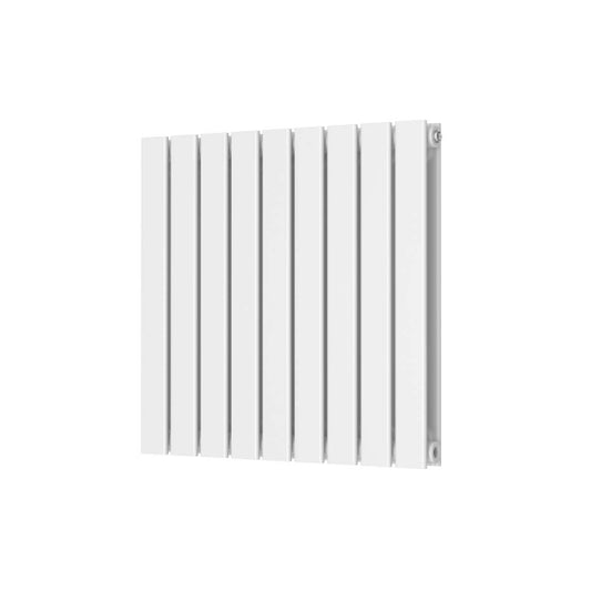Fairford Bravo White Double Designer Radiator 600mm X 614mm