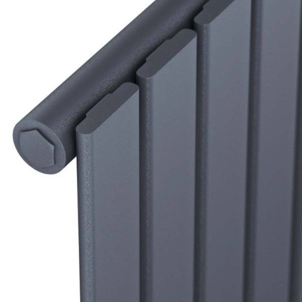 Fairford Bravo White Designer Radiator 600mm X 750mm