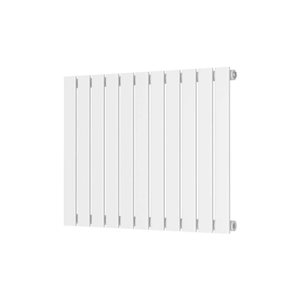 Fairford Bravo White Designer Radiator 600mm X 750mm