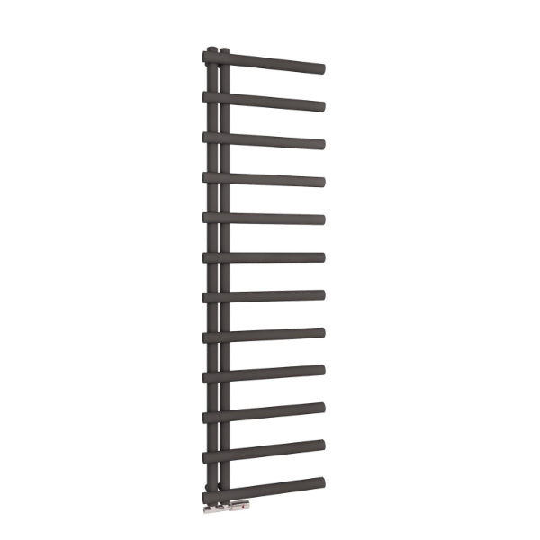 Fairford Carlo Towel Radiator - 1750mm X 500mm - Anthracite