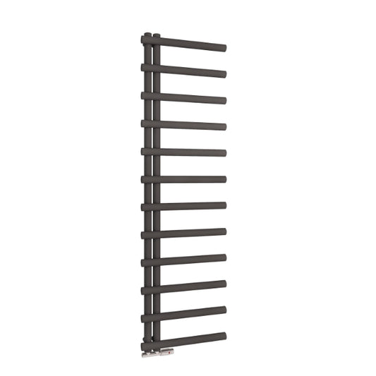 Fairford Carlo Towel Radiator - 1750mm X 500mm - Anthracite