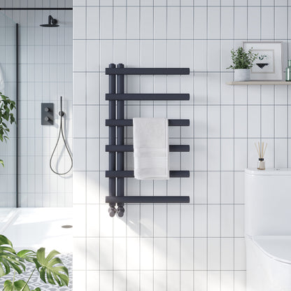 Fairford Carlo Towel Radiator - 850mm X 500mm - Chrome