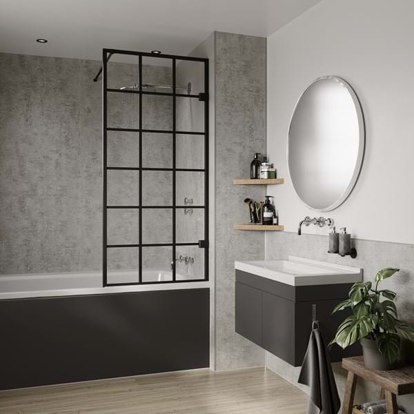 Hydraset Concrete Elements Textured 1200 x 2400 Setlock Wall Panel