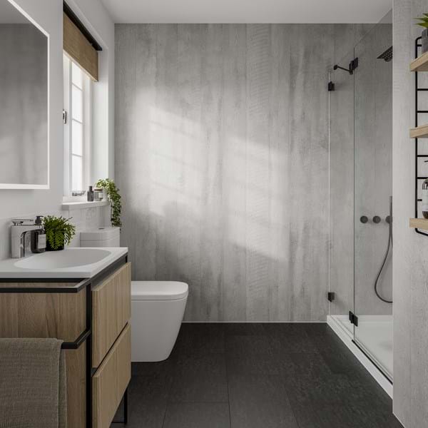 Hydraset Concrete Formwood Textured 1200 x 2400 Setlock Wall Panel