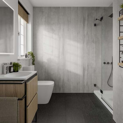 Hydraset Concrete Formwood Textured 1200 x 2400 Setlock Wall Panel