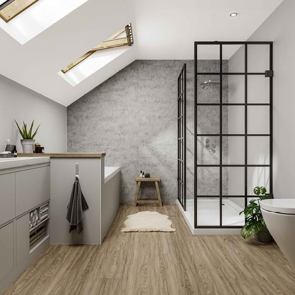 Hydraset Concrete Elements Textured 1200 x 2400 Square Edge Wall Panel