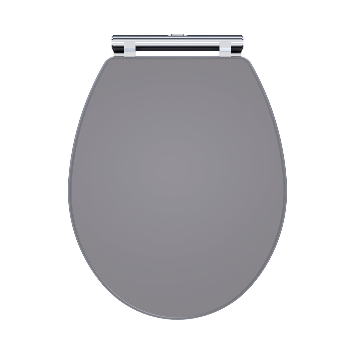Fairford Lauren Satin Grey Toilet Seat