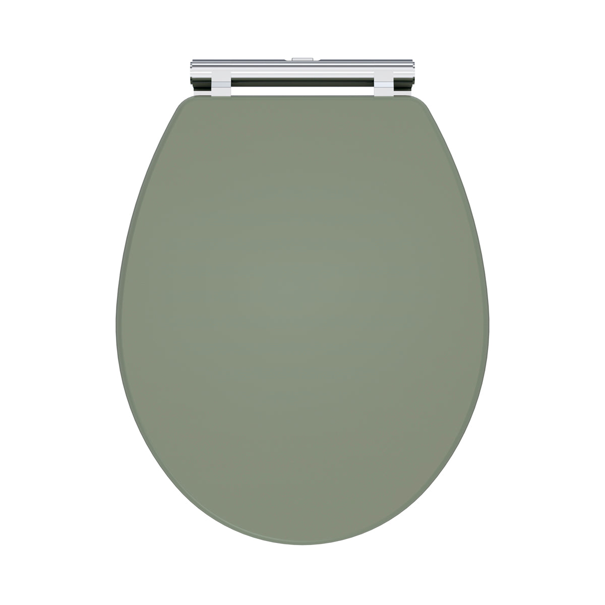 Fairford Lauren Satin Green Toilet Seat