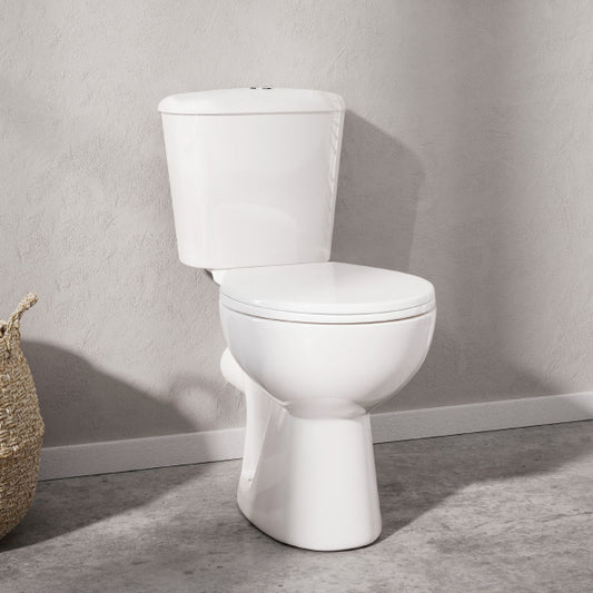 Fairford Tiber Close Coupled Toilet with Soft Close Seat