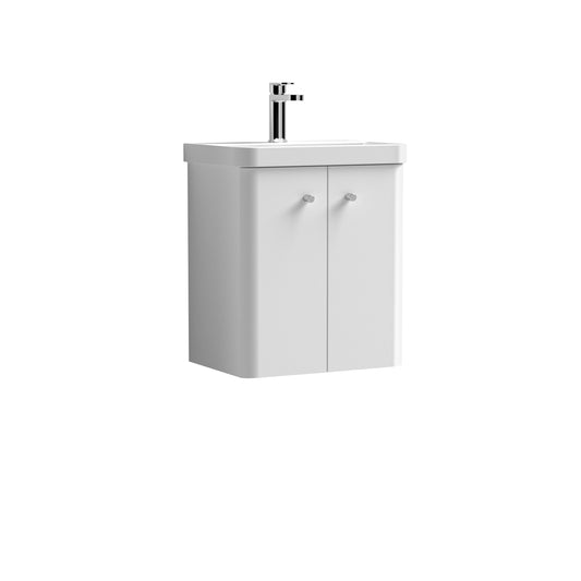 Fairford Crayo 500mm Gloss White Wall Hung Vanity Unit