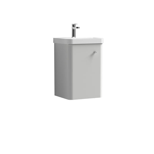 Fairford Crayo 400mm Light Gloss Grey Wall Hung Vanity Unit