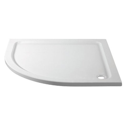 Fairford 1200mm x 900mm Offset Quad, RH Shower Tray, Corner Waste