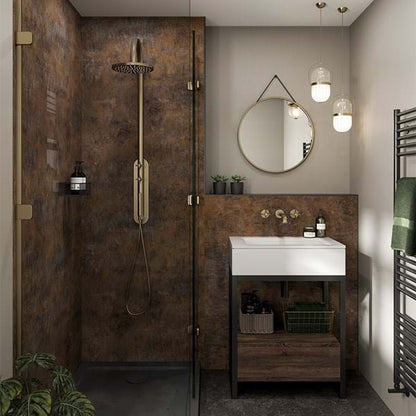 Hydraset Corten Elements Textured 1200 x 2400 Square Edge Wall Panel