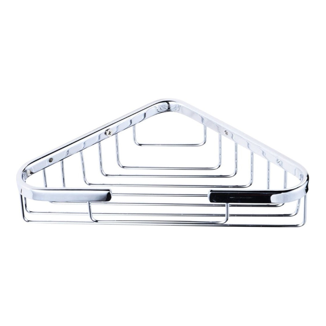 Fairford Chrome Straight Corner Basket