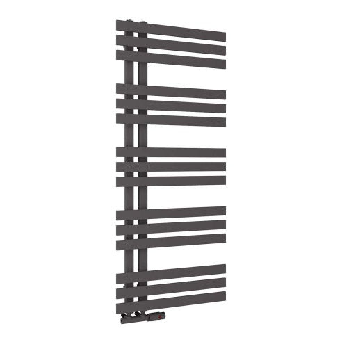 Fairford Elizabeth Towel Radiator - 1200mm X 500mm - Anthracite